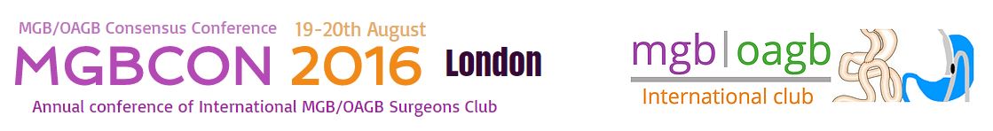 #MGBCON2016, the annual Consensus Conference of International MGB/OAGB Club